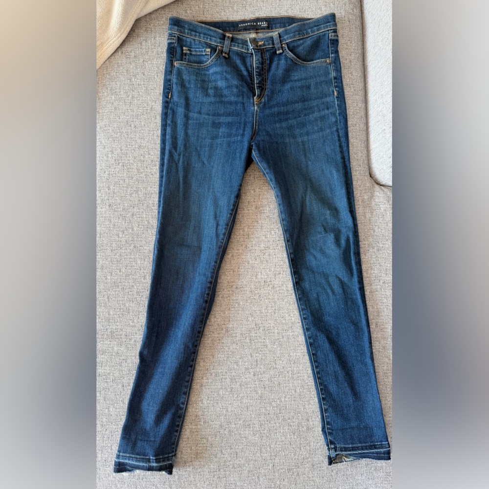 Veronica Beard Women’s “Kate” Dark Blue Skinny Jeans size 10